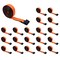Mytee Products 2 inx30 ft High Abrasion Orange Heavy Duty Tie Down w/ Flat Hook WLL 6670 lbs, 20PK WS230Ax20 - alternate 1