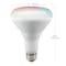 Satco 9.5 Watt, BR30 LED, RGB & Tunable White, Starfish IOT, 120 Volt, 800 Lumens S11255 - alternate 3