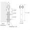 Sartodoors Sliding Double Barn Doors with Hardware, Planum 0011 Natural Veneer and Aluminum Strips, 13FT Rail PLANUM0011DB-SHP-84 - alternate 3