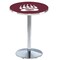 Holland Bar Stool Co 42" Chrome Montana Pub Table, 36" dia. Top L214C4236MontUn - alternate 1