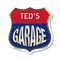 Signmission Ted's Garage, 18 Inch X 18 Inch, Plastic Sign SHI-P-18-383-TED - alternate 1