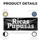 Signmission Ricas Pupusas, 24 Inch x 72 Inch, Vinyl Banner B-72-30835 - alternate 3