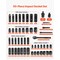 Vevor 3/8 in Drive Impact Socket Set 50 Piece SAE 5/16 to 3/4 in Metric 8-22 mm, 50PK 69300005 - alternate 4