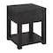 Alaterre Furniture Durham Living Room Side Table 20 in End Table with Storage Drawer and Shelf AFTBL-021 - alternate 5