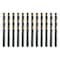 Zoro 11/64" Drill Bit, Heavy-Duty M2-Premium HSS Jobber Length Split Point Black/Gold Finish ZDB-01-11/64 - alternate 5