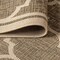 Jonathan Y Trebol Moroccan Trellis Textured Weave Brown/Beige 2 ft. x 10 ft. Indoor/Outdoor Runner Rug SMB109A-210 - alternate 6