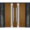 Vdomdoors Steel Double Doors Deux 1713 Natural Oak 2 Black Sidelight Exterior Windows Stainless Inserts Singl DEUX1713DEXD-OAKB-LH-W16+72+16 x H80 - alternate 1