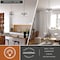 Vaxcel Roland 3 Light Oil Rubbed Bronze Industrial Mini Chandelier Clear Prism Glass Shades H0275 - alternate 7