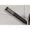 Kingston Brass Three-Handle 2-Hole Adjustable Wall Mount Clawfoot Tub Faucet with Knurled Handle and Hand Shower AE8155RKX - alternate 5