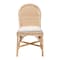 Bali & Pari Bilu Bohemian Natural Rattan Dining Chair 253-13660-ZORO - alternate 8