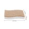 Happimess Natural Plant Based Non-Scratch Sisal Hemp/Cellulose Scrubbing Dish Sponge, Beige/White, 12PK WPE2000A-12SET - alternate 5