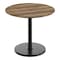 Flash Furniture Commercial 36" RD Natural HPL Tabletop with Black Table Height RD Base ST-RD36-NAT-TR24-GG - alternate 1