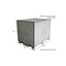 Atlas Automotive Equipment Large Sandblast Cabinet With Vacuum SBC990 - alternate 2