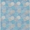 Homeroots 10' X 14' Sky Blue Gray And Ivory Polka Dot Washable Indoor Outdoor Area Rug 594285 - alternate 8