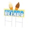 Signmission Helado Die Cut Yard Sign & Stake outdoor plastic coroplast window, C-DC-2436-Helado19 C-DC-2436-Helado19 - alternate 1