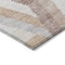 Homeroots 3' X 5' Copper Geometric Washable Indoor Outdoor Area Rug 608052 - alternate 5