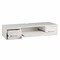 Homeroots White Wall Mount Desk with Drawers 402063 - alternate 4