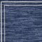 Homeroots 2' X 4' Navy Blue And Ivory Indoor Outdoor Area Rug 545973 - alternate 6