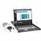 Tripp Lite RACK CONSOLE 1URM DVI, VGA FOR KVM SWITCH, 19 LCD 1080P TAA B021-000-19-HD2 - alternate 10