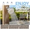 Supply Giant Shower Head, High Pressure 3 Function Massage Showerhead, 2.5 GPM, 6in Face Diameter Fixed 74-42047 - alternate 5