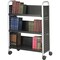 Safco Book Cart, Single-Sided, Black 5336BL - alternate 1