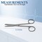 A2Z Scilab Lab Scissors 5.5 inches Sharp/Blunt Straight Blades, Stainless Steel A2Z-ZR-102S - alternate 5