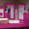 Lockermate 6-Piece Locker Organizer Kit, Mirror, Whiteboard, Storage Cup & Dry Erase Marker, Pink 5096-FCH - alternate 5