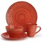 Elama Malibu Jasper 16-Piece Stoneware Dinnerware Set in Orange ELM-MALIBU-JASPER - alternate 7