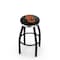 Holland Bar Stool Co 30" Blk Wrinkle USC Trojans Swivel Bar Stool, Chrome Ring L8B2C30SouCal - alternate 1