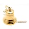 Homeroots 7" Gold Metal Hand Painted 1912 RMS Titanic Bell 6" Model Bell 401909 - alternate 1