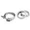 Hps Performance Stainless Steel 2 in V Band Clamp Kit, Stainless Steel Flanges, Quick Release VCKIT-SS-200 - alternate 2