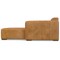 Homeroots 122" Sienna Leather Modular Sofa With Brown Legs 641020 - alternate 5