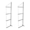 Mytee Products 2 Pack 4 Tier Shipping Container Shelving Bracket w/ Hooks - 19inx77 1/2in, 551 lbs WLL, 2PK CNT-SHELF4x2 - alternate 6