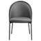 Leisuremod Urbane Collection Modern Dining Chair in Charcoal UC21CH - alternate 6