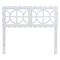 Baxton Studio Nansen Wood Headboard with Scalloped Frame, Full, White 265-14509-ZORO - alternate 2