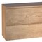 Homeroots 28" Oak Wood Freestanding Bathroom Vanity With White Sink And Two Drawers 627457 - alternate 2