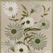 Homeroots 8' X 11' Ivory And Green Floral Indoor Outdoor Area Rug 548086 - alternate 1