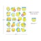 Teacher Created Resources Lemon Smelly Stickers, 120-Piece Set, 6PK 9443 - alternate 4