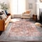 World Rug Gallery Vintage Inspired Distressed Machine Washable Area Rug 5 ft x 7 ft Multi 6031MULTI5X7 - alternate 5