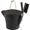 Pure Garden Ash Bucket Metal Bucket with Lid, Broom, & Shovel for Fireplace or Firepit Ashes Fireplace Tools 50-LG1457 - alternate 5