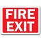Signmission Fire Exit Sign white text on red background-10in x 14in OSHA Sign, 10" L, 14" H, MISC-Fire Exit MISC-Fire Exit - alternate 1
