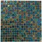Apollo Tile Skosh 11.6inx11.6in Glossy Rainbow Green Glass Mosaic Wall and Floor Tile 18.69 sqft/case, 20PK APLNB88GN437A - alternate 1