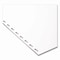 Gbc CombBind Pre-Punched Paper, 19-Hole, 92 Bright, 20 lb Bond Weight, 8.5 x 11, Unruled, 500PK 2020046 - alternate 1