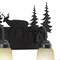 Vaxcel Bryce 2 Light Bronze Rustic Deer Bathroom Vanity Fixture VL55402BBZ - alternate 7