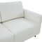 Leisuremod Lincoln Upholstered Leather Sofa with Gold Frame, White LA83W-L - alternate 6