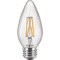 Signify Warm Glow 60W Equivalent Soft White F15 Medium Dimmable Post LED Decorative Light Bulb 572669 - alternate 1