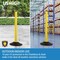 Us Weight ChainBoss Outdoor/Indoor Stanchion with 10 ft of Black Plastic Chain - Fillable Base, 6PK U2204PK6 - alternate 3