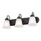 Boston Harbor VANITY LIGHT 3LT MBLK/FWG 24IN OG24016 - alternate 6