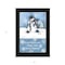 Homeroots Trendy Snowman Black Framed Print Wall Art 404315 - alternate 5