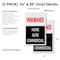 Signmission Insurance Home Auto Commercial, Vinyl Decals Only 24 Inch x 36 Inch, Vinyl Decal, 2PK DSB-2436-2PACK-InsuranceHomeAutoCommerci - alternate 2